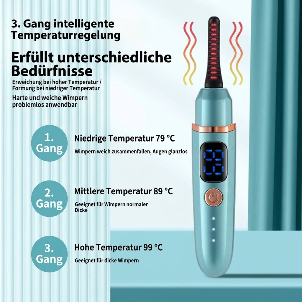 Electric Heated Eyelash Curler | Long-Lasting Digital Eye Lash Lift