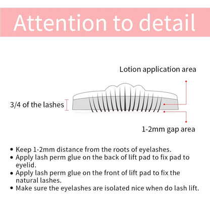 Safe and gentle eyelash perming formula for strengthening and lifting natural eye lashes