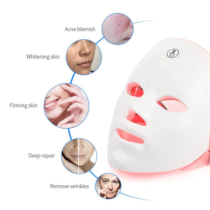 High quality medical grade soft silicon material used in professional LED facial mask